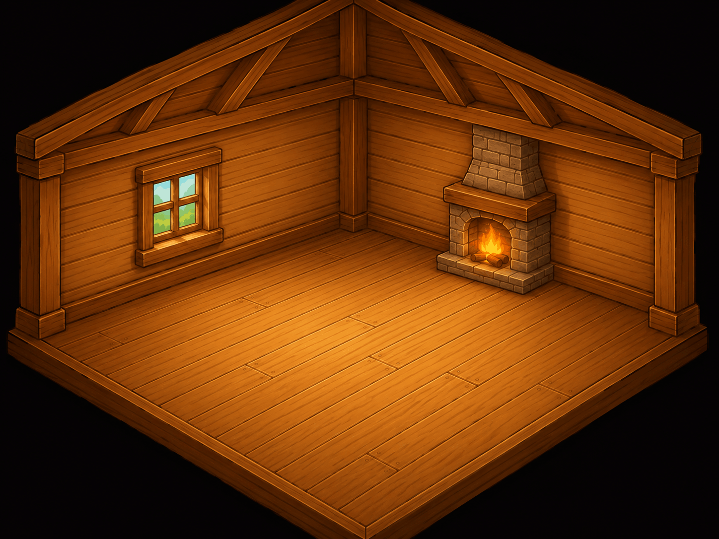 Interior da casa